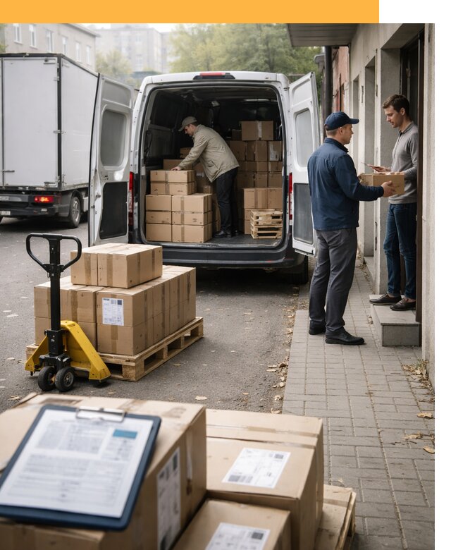 Доставка грузов от двери до двери с таможней от 45558 руб.