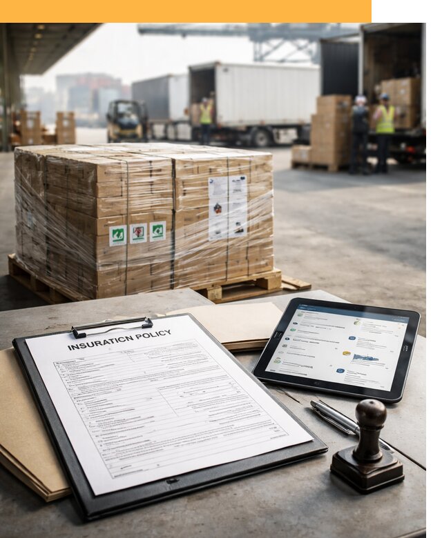 Страхование международных грузов от 3543 руб, полная защита