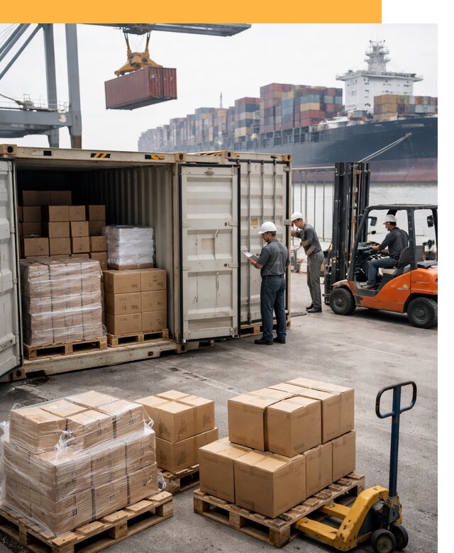 Контейнерные перевозки из Китая под ключ от 121488 руб/контейнер