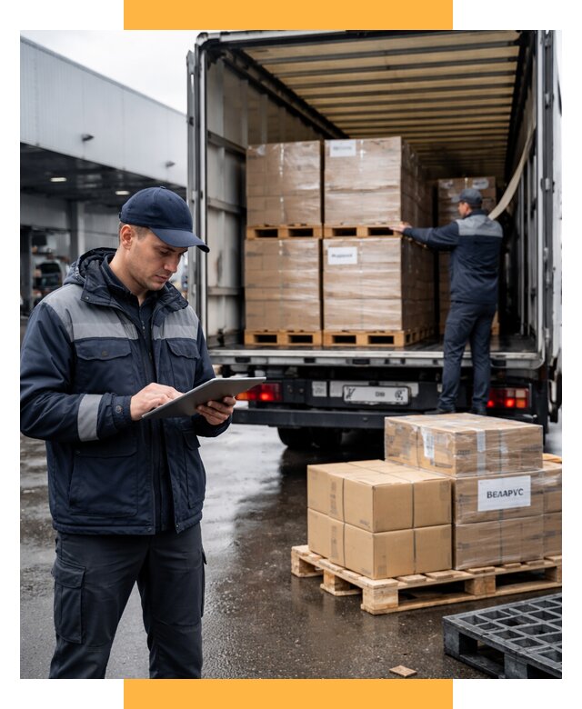 Доставка грузов из Беларуси от 15186 р. логистика СетСервис-Лкв