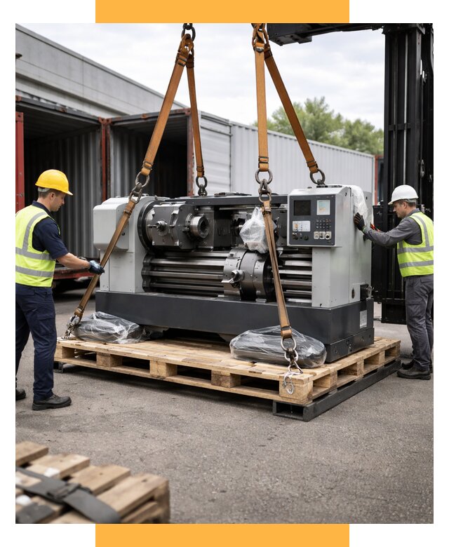 Перевозка станков и таможня от 60744 р. | СетСервис-Лкв логистика