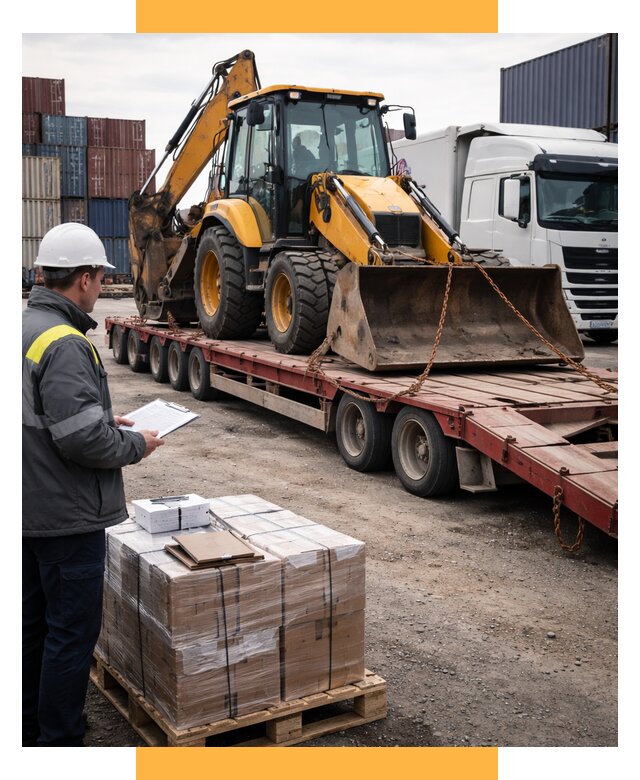 Международная перевозка спецтехники от 45558 р., СетСервис-Лкв