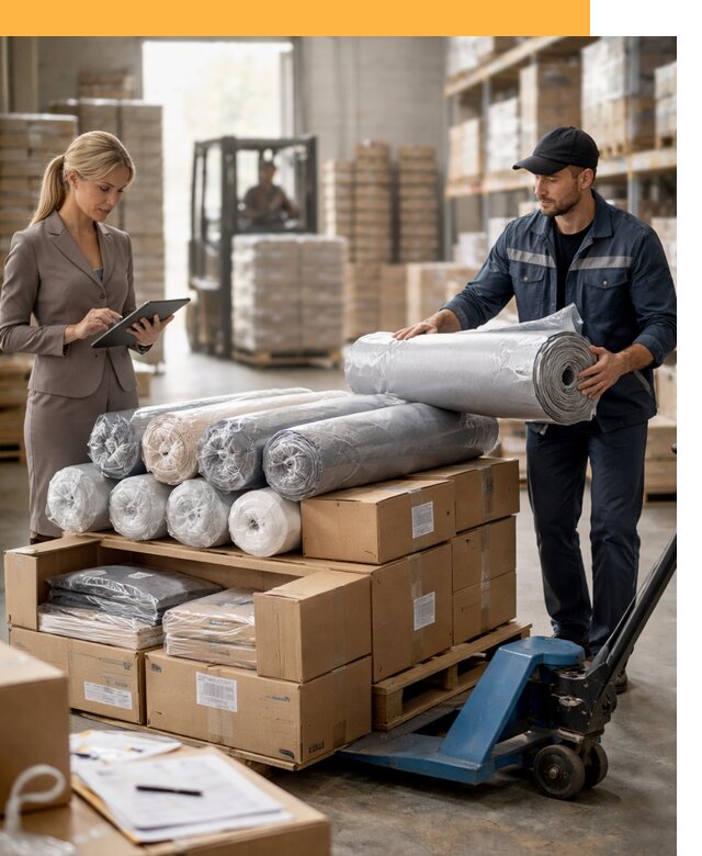 Перевозка текстиля по миру от 15186 руб. с таможней и страхованием