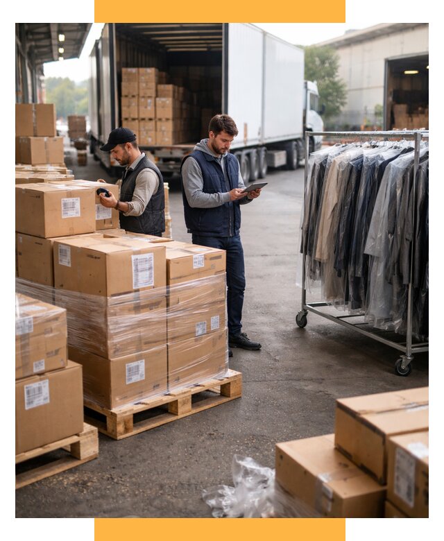 Перевозка и доставка одежды из Китая от 7593 р., СетСервис-Лкв