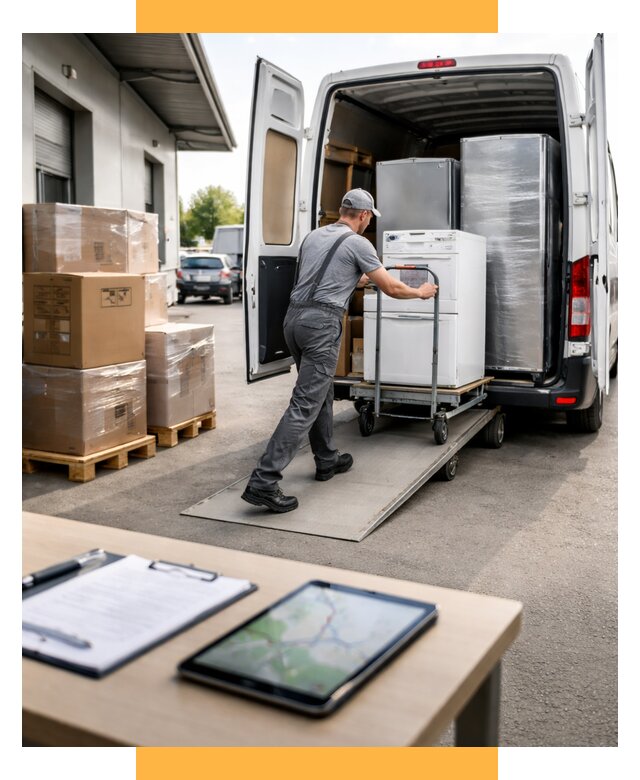 Перевозка бытовой техники от 6581 р. - логистика СетСервис-Лкв