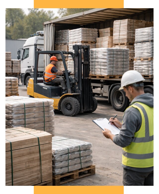 Перевозка строительных материалов от 5568 р. | СетСервис-Лкв