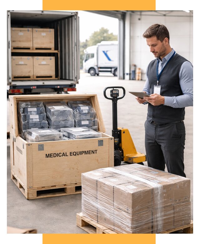 Перевозка медицинского оборудования от 15186 р. в СетСервис-Лкв