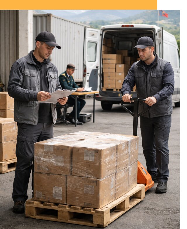 Доставка грузов через Армению, быстрая таможенная очистка от 25310