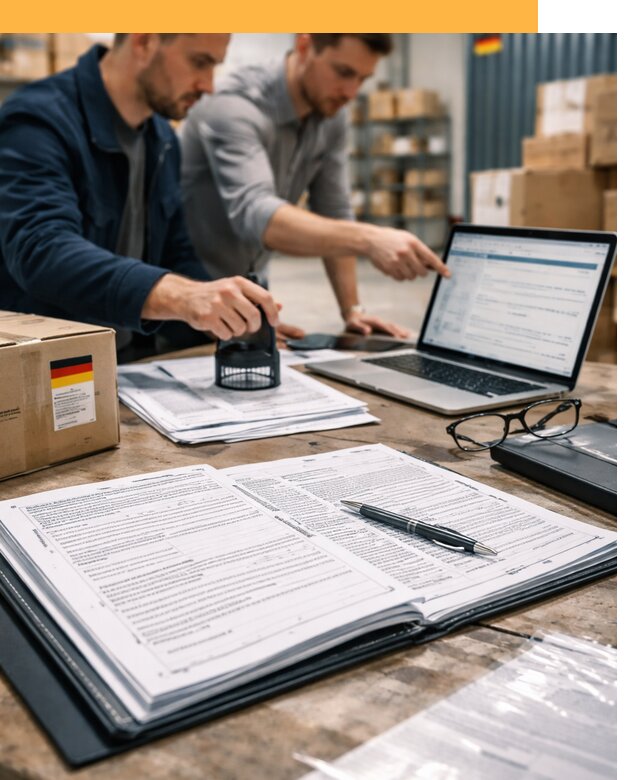 Таможенное оформление грузов из Германии от 9112 руб.