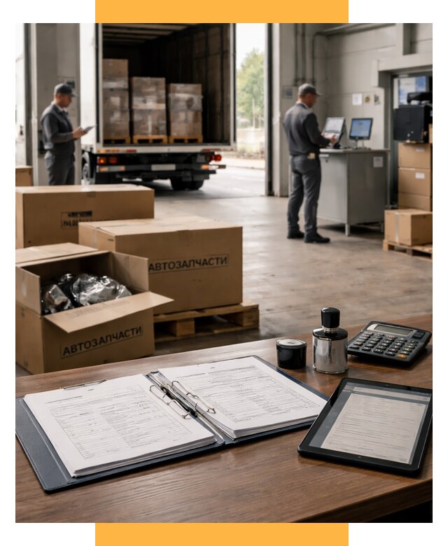 Таможенное оформление автозапчастей под ключ от 8605 р., СетСервис-Лкв