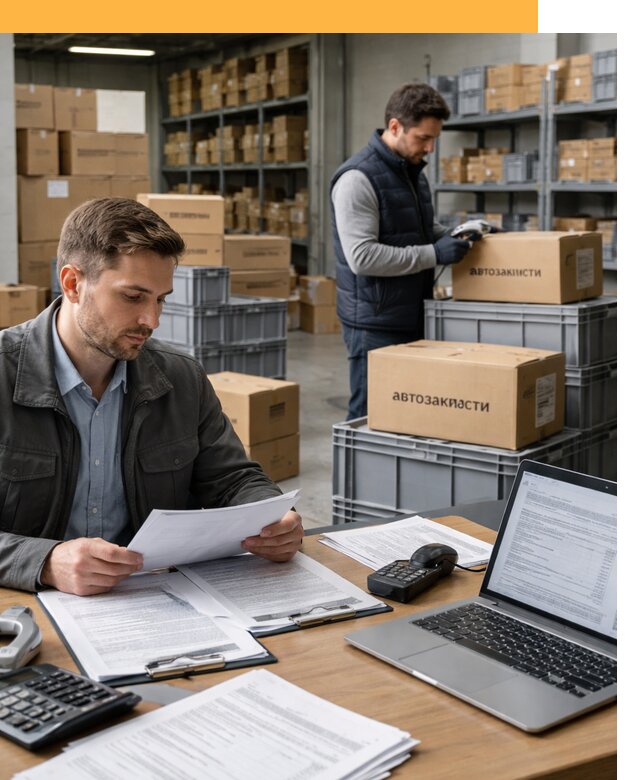 Таможенное оформление автозапчастей по выгодным тарифам от 8605
