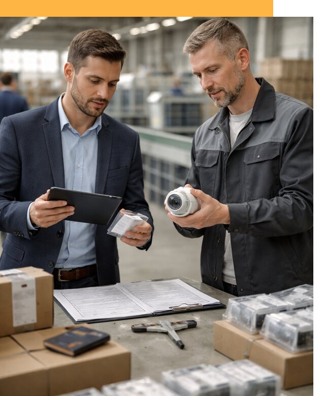 Инспекция фабрики за рубежом, приемка и контроль качества от 15186