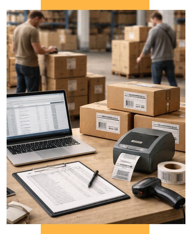 Маркировка импортных товаров от 4556 р. под ключ, СетСервис-Лкв